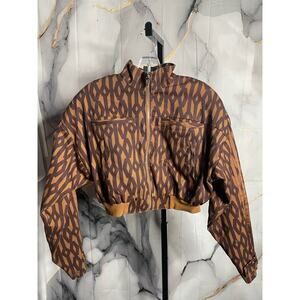 Adidas X Ivy Park Crop Monogram Size Large